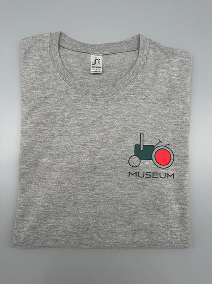 Traktorenmuseum T-Shirt Grau