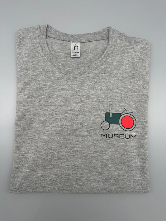 Traktorenmuseum T-Shirt Grau