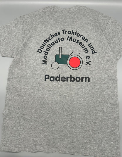 Traktorenmuseum T-Shirt Grau