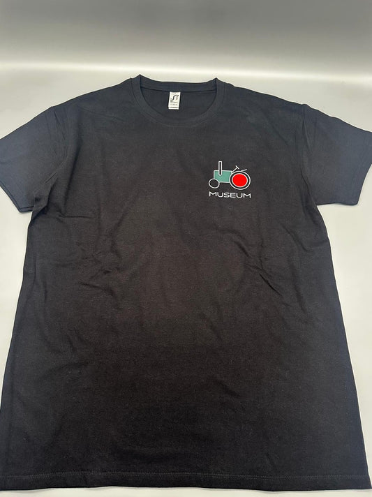 Traktorenmuseum T-Shirt Schwarz