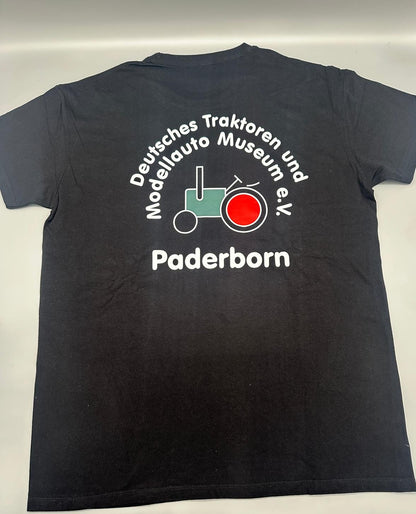 Traktorenmuseum T-Shirt Schwarz
